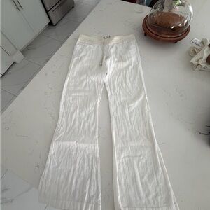 Billabong Cream Textured Pants